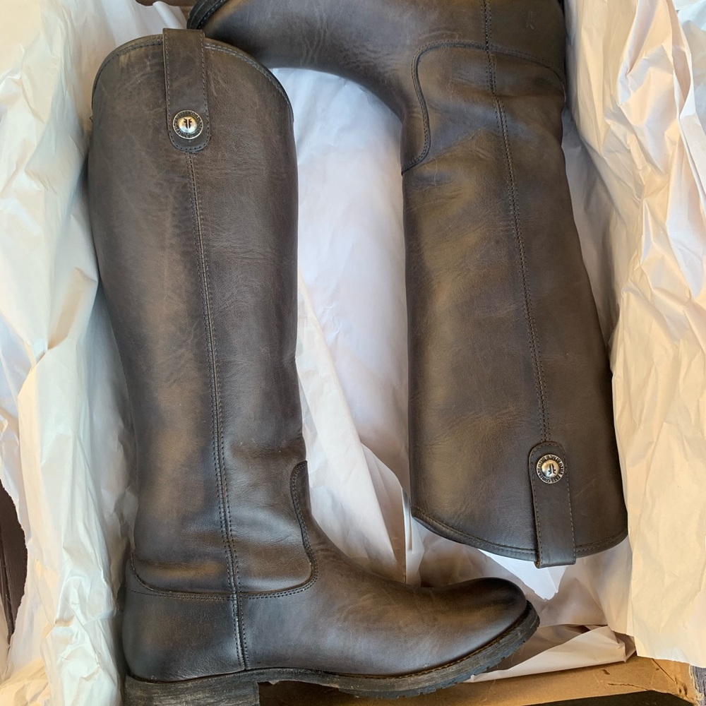 Frye Melissa lug boots
